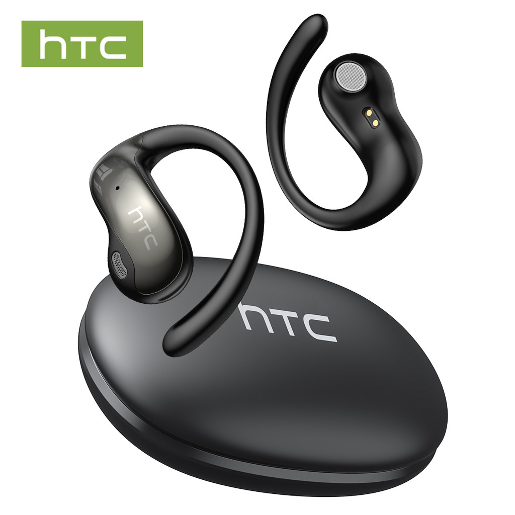 HTC NE19 AI ชุดหูฟังแปลอัจฉริยะไร้สายบลูทูธ V6.0 กีฬาเปิด OWS TWS