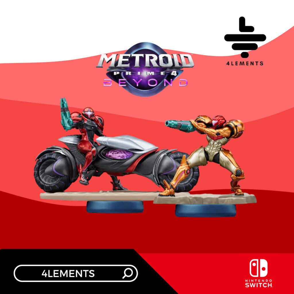 (พร้อมส่ง) AMIIBO (METROID PRIME 4 SERIES) (ของสะสม) (อุปกรณ์เสริมสวิสต์) (BY IMMERZIV)