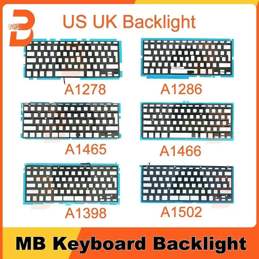 ใหม่สําหรับ Macbook Air A1369 A1466 13 "แล็ปท็อป US Layout คีย์บอร์ด Backlight