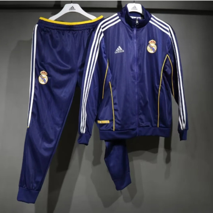 2025-26 Retro R-Madrid Training Shirt & Pants Set S-XXL
