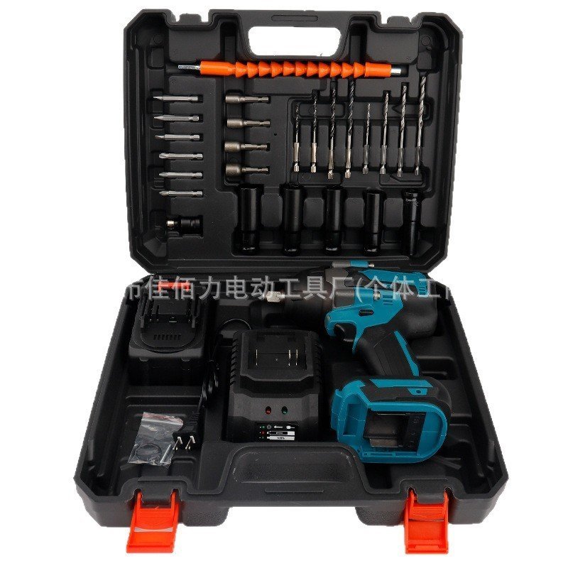 แรงบิดสูงแรงบิดสูงชาร์จ 600N ประแจผลกระทบ Heavy-Duty ประแจไฟฟ้า Auto Repair ชั้นวาง Air Gun Brushles