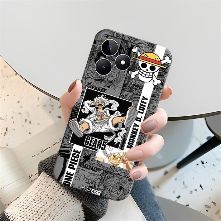 เคส Realme c63 - เคส hp - เคสมือถือ realme c63 - THICK HARDCASE SOFTCASE - ภาพซิลิโคน realme c63