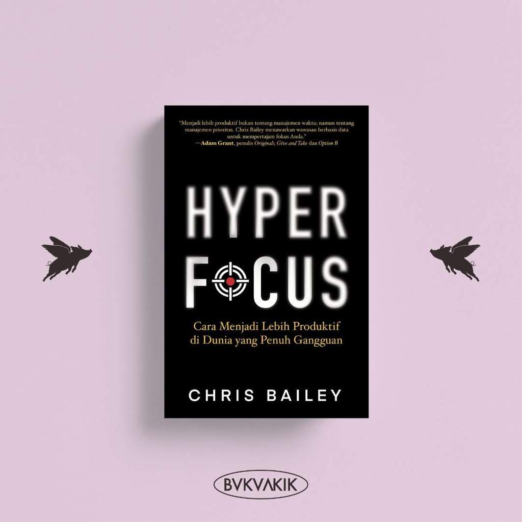 BOOKAKIK - Hyperfocus - Chris Bailey