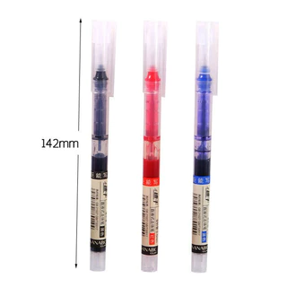 10/20 ชิ้น ปากกาเจล 0.5 มม. สีดำ สีแดง และสีน้ำเงิน หมึกแห้งเร็วความจุสูง เหมาะสำหรับนักศึกษาและสำนักงาน