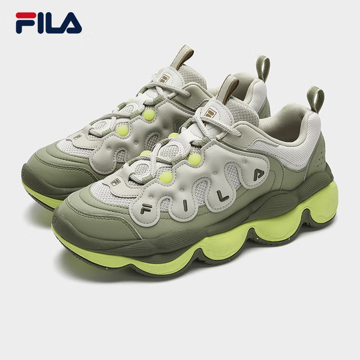 CNHL FILA (FILA) อย่างเป็นทางการ Pea รองเท้ารองเท้าผู้ชายรองเท้าพ่อกีฬารองเท้าใหม่รองเท้าสบายๆรองเท้