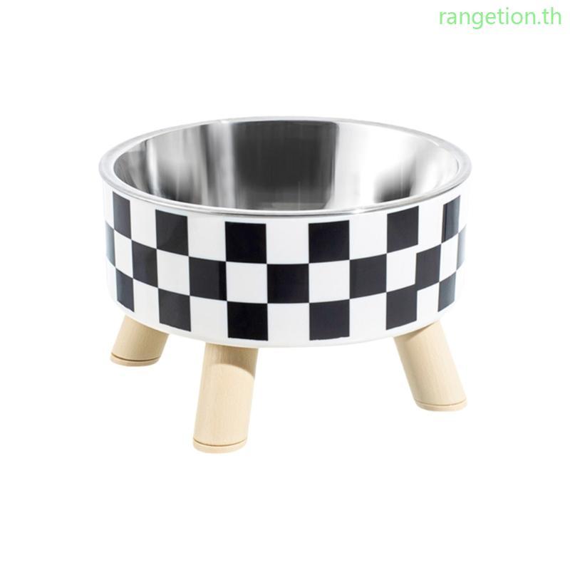 RAN Ergonomic Elevated Dog Bows Pet Dog Feeding Station ใส่จาน