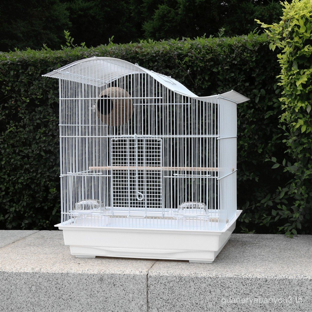 Dayang กรงนกนกแก้วขนาดกลางยุโรปกรง Starling กรงนกโลหะดึงออกกรงนกแบบพกพา