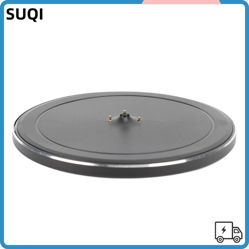 SUQI แท่นชาร์จ, แท่นชาร์จสายเคเบิล Type C แบบพกพา, แท่นชาร์จสีดํา Plug and Play Universal สําหรับ Ul