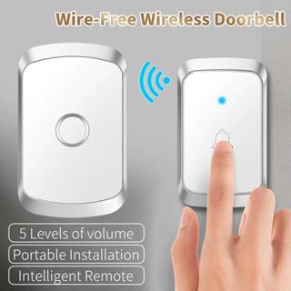 ชุดออดไร้สายกันน้ํา,กระดิ่งประตูต้อนรับช่วง300ม,36ริงโทน นํา…