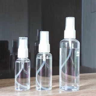 Novvia ขวดสเปรย์ สีใส ขวดใส่สเปรย์พกพา ขวดสเปรย์น้ำหอม มี ขนาด 30 50 100 มล ขวดสเปรย์แอลกอฮอล์ Transparent bottle spray