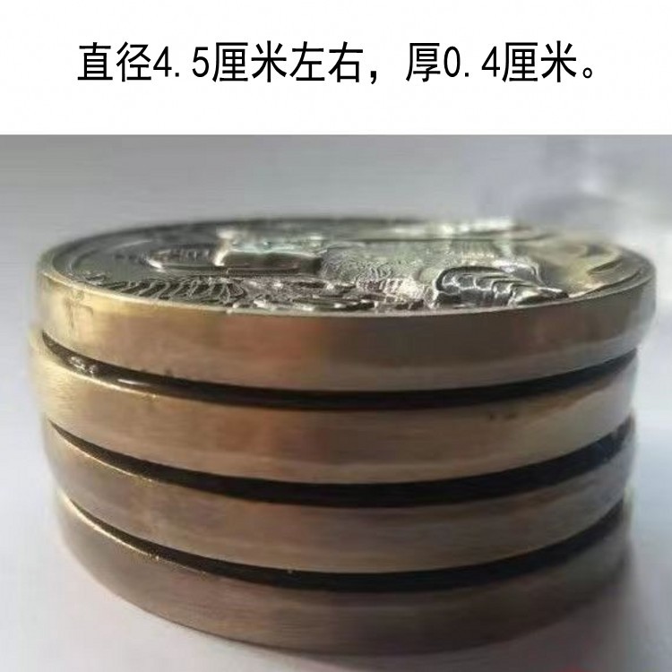 Badge Collection หนามองโกเลีย Empire Khan Genghis Khan ที่ระลึกป้ายนูนป้ายที่ระลึกของขวัญชาติพันธุ์