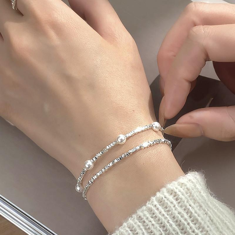 Serena Bracelet สร้อยข้อมือเงินแท้ S925 [MERCELO]