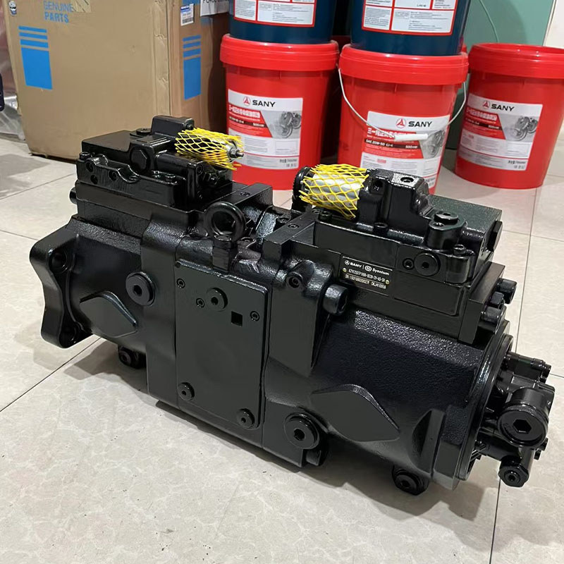 ปั๊มหลัก Kawasaki K7V125 สำหรับรถขุด SANY SY245/265 และ XCMG 215/245/265 ปั๊มหีบเพลาไฮดรอลิก