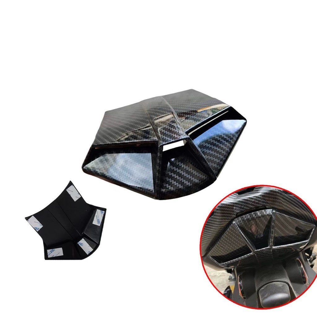 ฝาครอบตัวปิดท้าย เคฟล่า ติดตั้งง่าย แข็งแรงทนทาน สำหรับ Yamaha Nmax155 ปี 2020-2022 อะไหล่แต่ง Nmax 