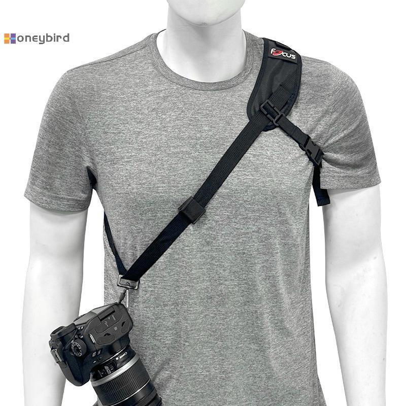 Kaleidoscope Quick Release Anti-Slip SLR F-1 Professional ไหล่สลิงคอสําหรับ EOS 5D4 7D 6D 200D D1 85