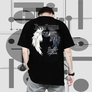 Basi💥เสื้อแฟชั่น เสื้อยืด oversize ผ้าฝ้าย100% แนวสตรีท ไม่ต้องรีดผ้า สวมใส่สบาย ผ้านิ่ม ลาย "DONFS"