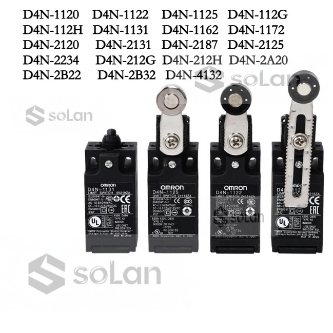 Omron D4N-2A20-2B22-2B32-4132-412G-4A72R-4B22-4D32-2187-2131-2125-2234-212G-212H สวิตช์จํากัดจังหวะ