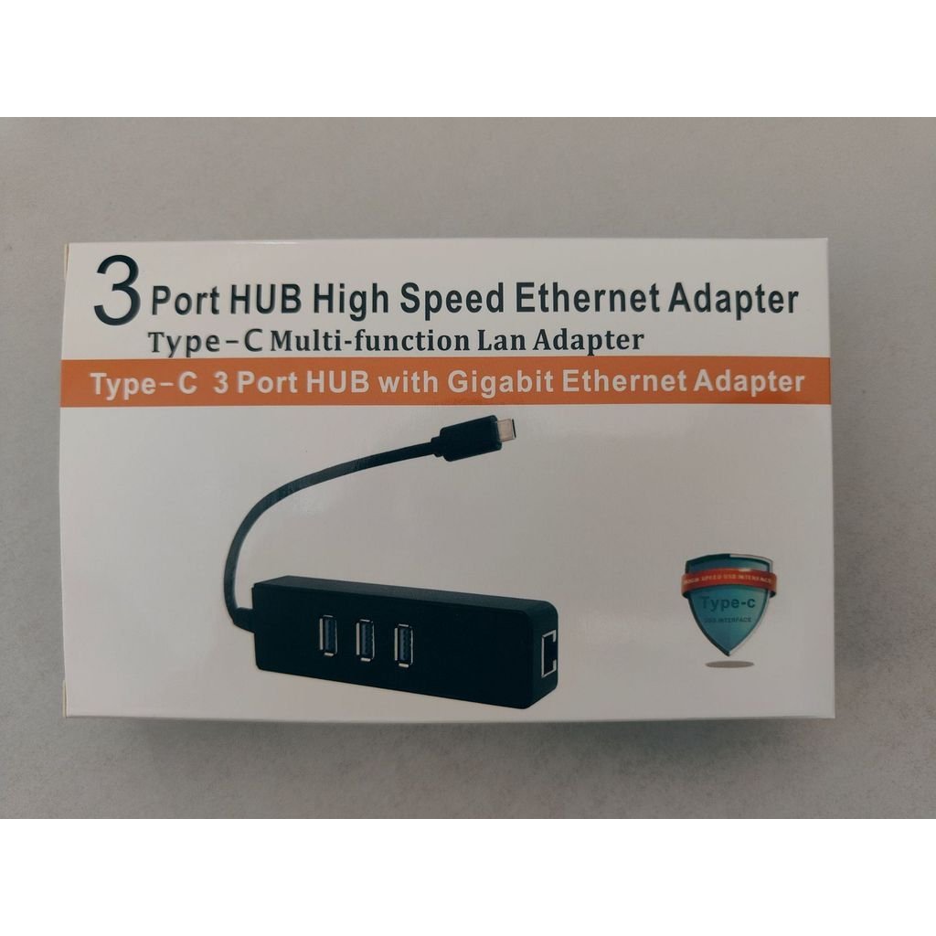 USB to RJ45 Network Port Splitter Docking Station พร้อม 3 พอร์ต USB Gigabit 100Mc type-c Hub ผู้ผลิต