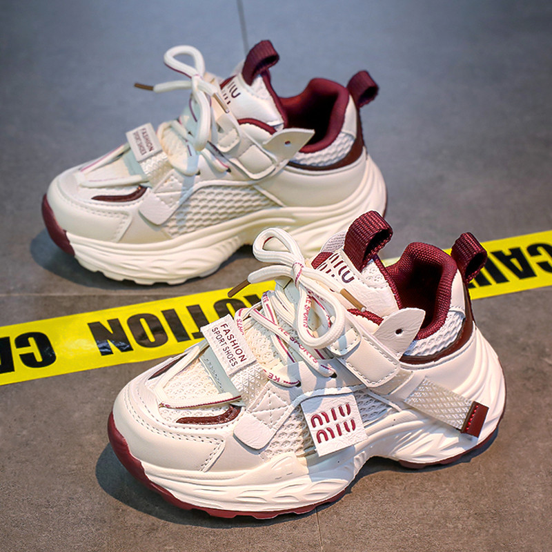 รองเท้าเด็กน้ำหนักเบา สำหรับฤดูร้อนและใบไม้ร่วง ระบายอากาศได้ดี เหมาะสำหรับเด็กอายุ 5-7 ปี - รูปที่ 4