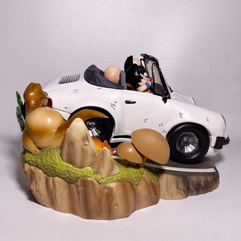 พร้อมสต็อก Super Saiyan GK Turtle Immortal Flow Porsche 911 Master Apprentice Three-Person Drive Mod