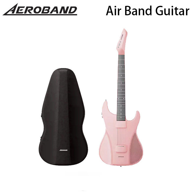 AeroBand Air Band Guitar เล่นอิเล็กทรอนิกส์อัจฉริยะและร้องเพลงกีตาร์ไร้เชือกบล็อกกึ่งอัตโนมัติและร้อ