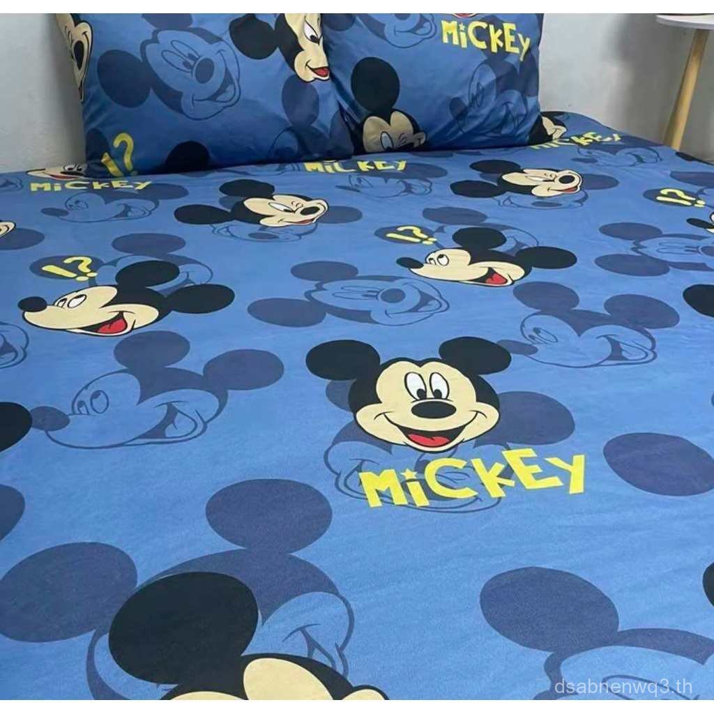 Discount  1 Piece of Bed Sheet, 3.5/5/6 Feet, Fastens to 4 Corners, Cartoon Pattern, Soft and Comfor