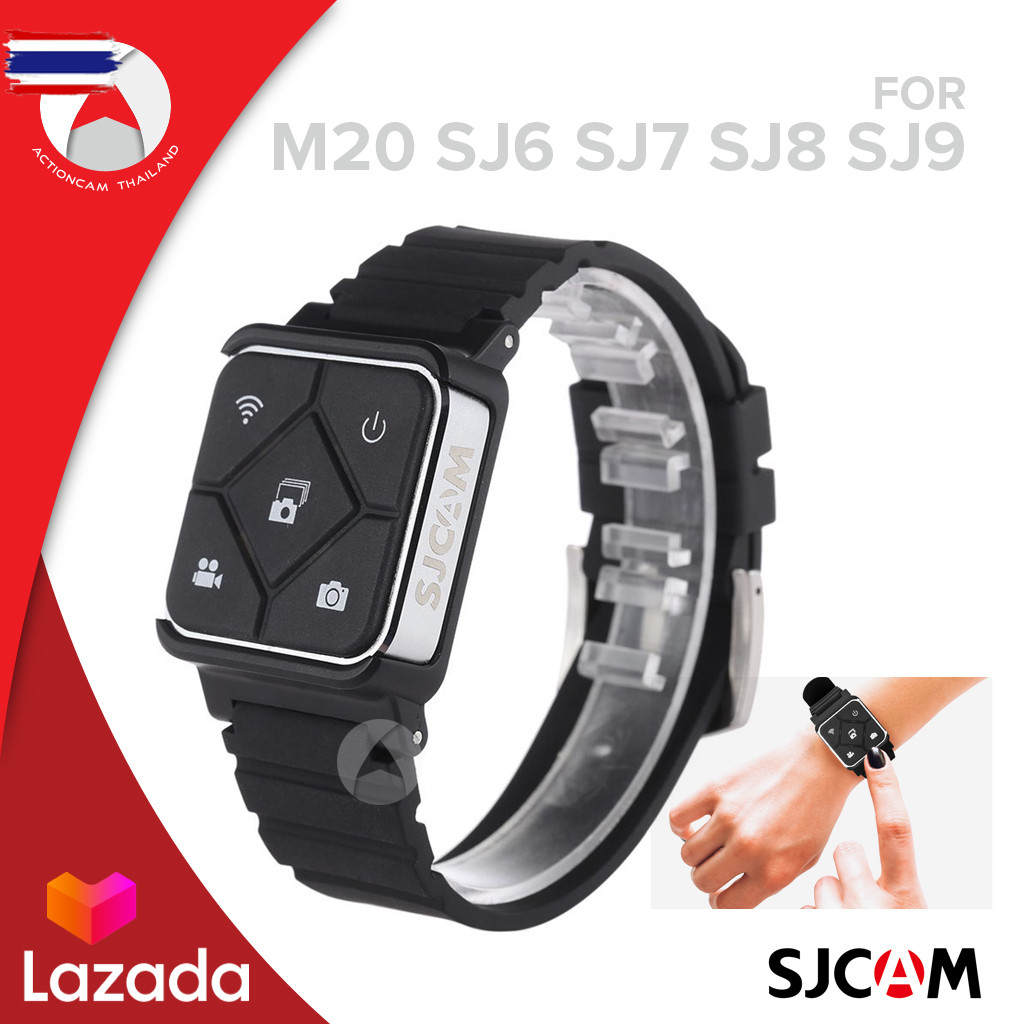 SJCAM Remote Band M20 Sj6 Sj7 Sj8 Sj9 Series รีโมทแสายรัดข้อมือ SJCAM SMART WATCH FOR M20 SJ6 SJ7 SJ
