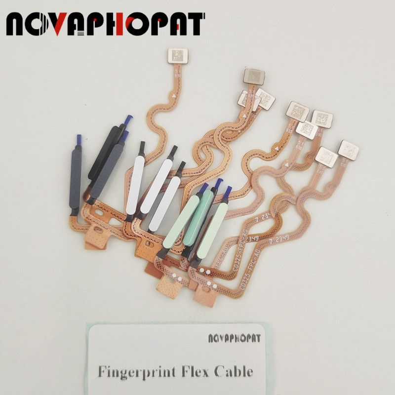 สําหรับ Tecno Spark Go 1 KL4 1S KL4n ลายนิ้วมือ Flex Power On Off สวิทช์ Home Control ปลดล็อคปุ่มเซ็