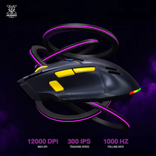 [ประกัน 1 ปี] NUBWO Gaming Mouse X210 VORTEX Tri-Mode 2.4G / Bluetooth / Wired มี Macro 9 ปุ่ม สำหรับสายเกมมิ่งโดยเฉพาะ