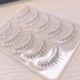 M116 Series ภายใต้ขนตาแต่งหน้าทุกวัน Lash Extension มังงะขนตาล่างธรรมชาติ 5 คู่
