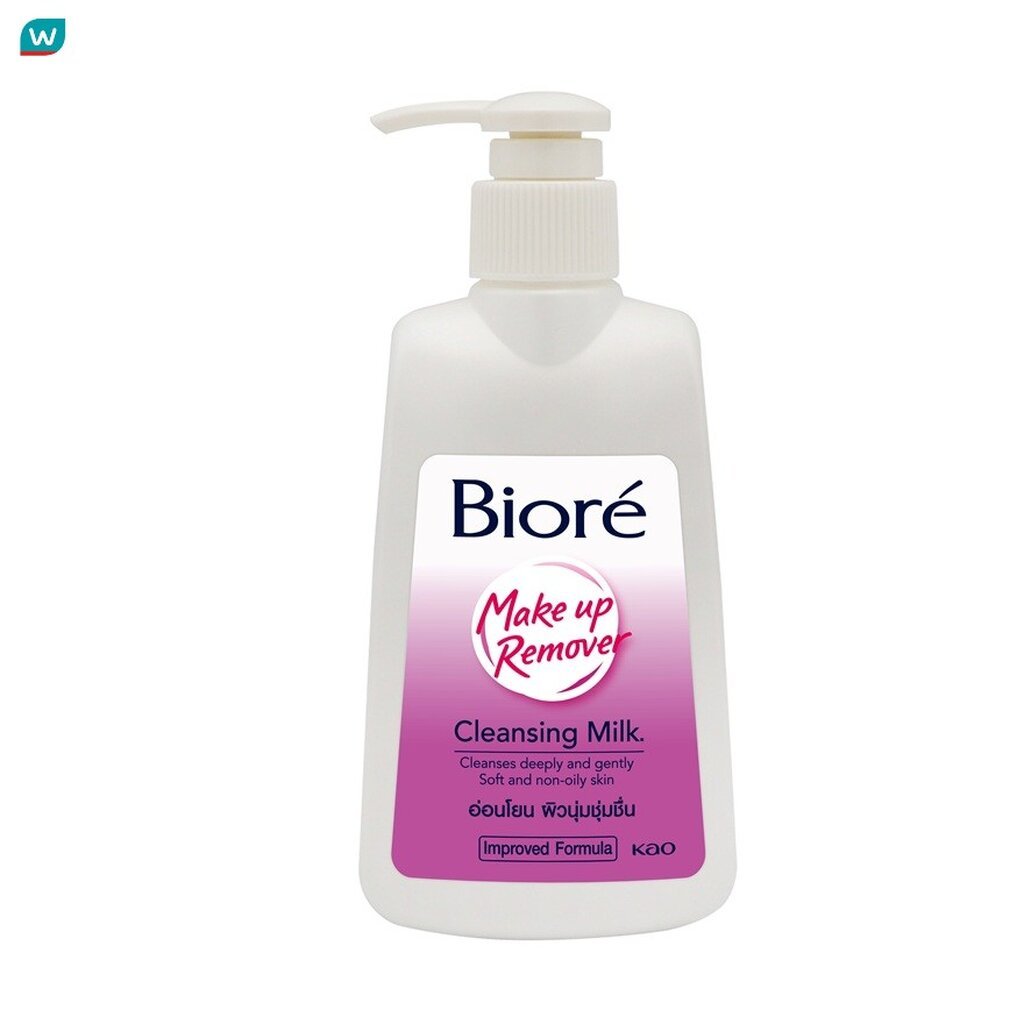 Biore บิโอเร เมคอัพ รีมูฟเวอร์ คลีนซิ่ง มิลค์ 180 มล.