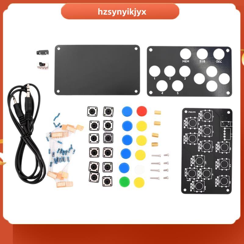 hzsynyikjyx คีย์บอร์ดควบคุมระยะไกลสําหรับ FT-710 สําหรับ FT-991 FT-891 วิทยุสองทางอุปกรณ์เสริม DIY ช