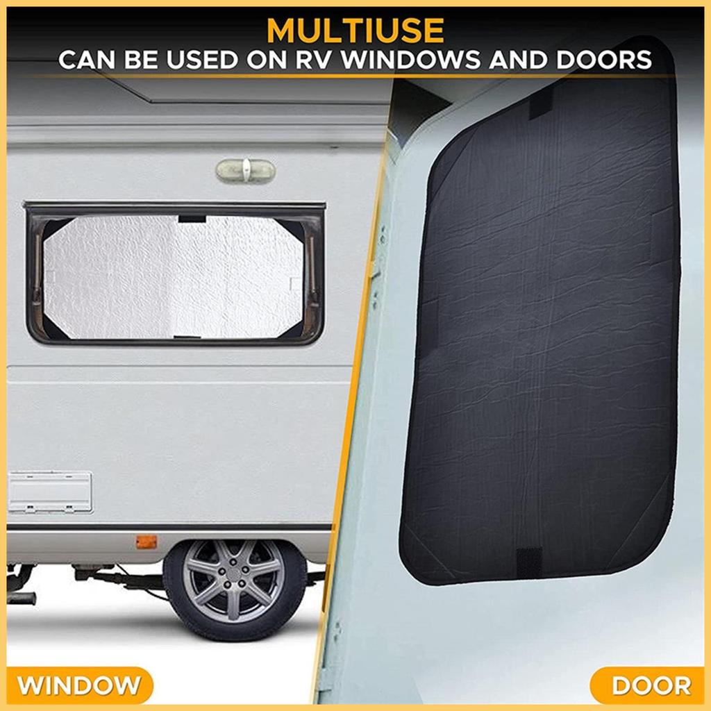 RV Shades สําหรับ Window Travel Trailer ความเป็นส่วนตัวฝาครอบมัลติฟังก์ชั่น RV Window Shade ความเป็น