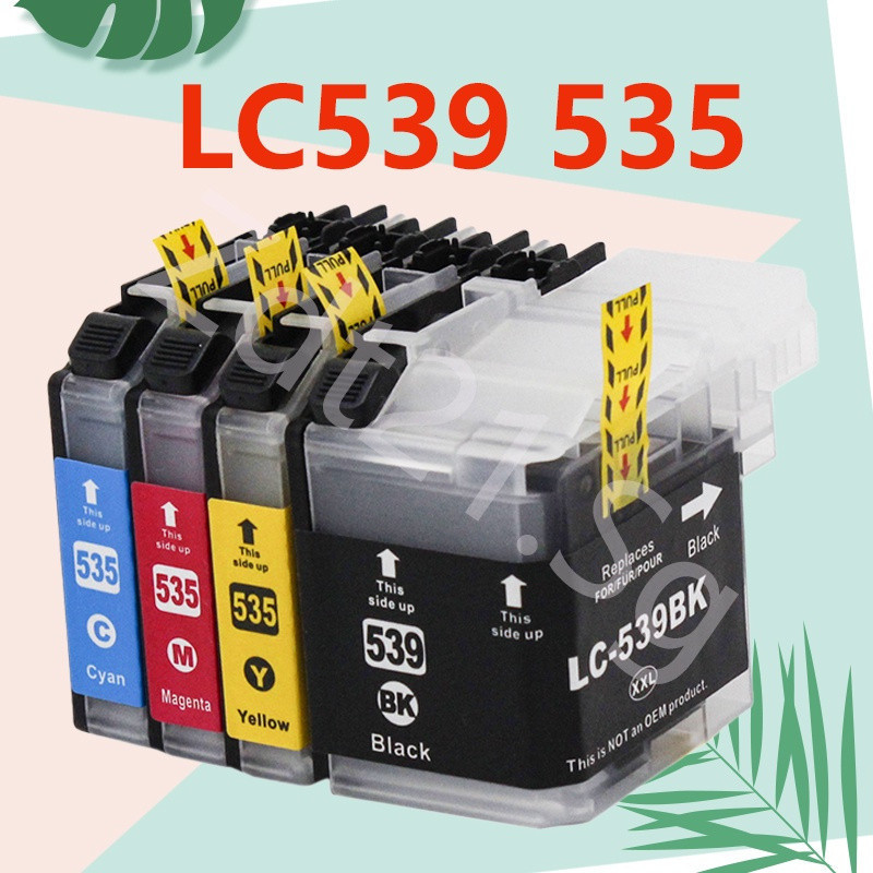 LC 539 LC 535 LC-539XL LC-535XL LC539 XL LC535 XL ตลับหมึกสําหรับ BROTHER (B/C/M/Y)