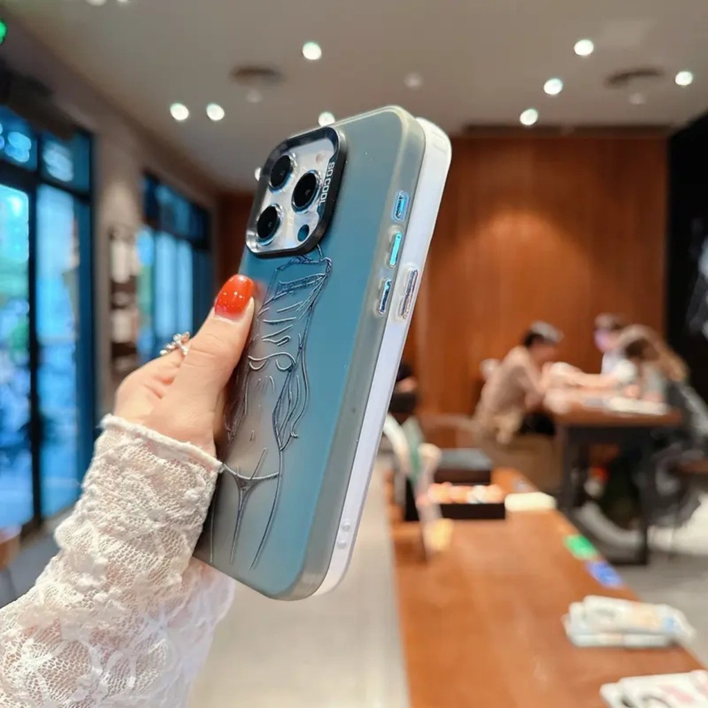 เคสไอโฟน สำหรับ IPhone 17 Air 16 15 11 13 12 14 Pro Max XR Max 7 8 Plus เคส IPhone Sexy Body Paintin