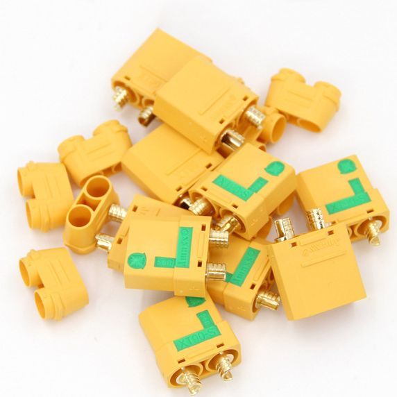 Amass Amass XT90-S ปลั๊ก Anti-Ignition ปลั๊กหญิงรุ่นปลั๊กเครื่องบิน 4.5 มม.XT90-S Anti-Spark