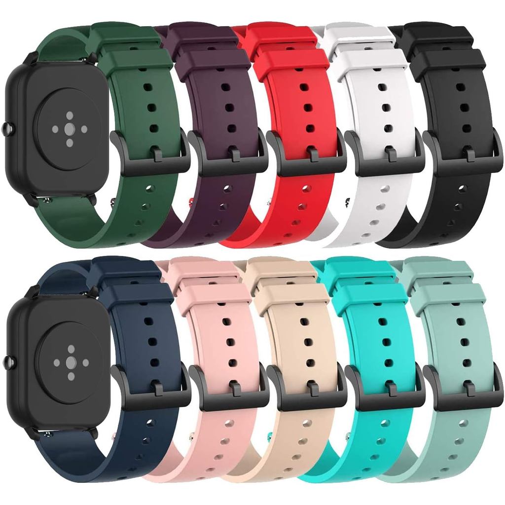 10-PACK สําหรับ iTouch Air 3 40 มม.สายรัดข้อมืออุปกรณ์เสริม Colourful สร้อยข้อมือซิลิโคน Quick Fit ส