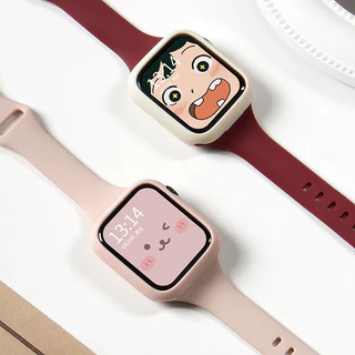 กรณีฝาซิลิโคนยาง for Apple Watch Iwatch Ultra/Ultra 3 2 Series 11 10 9 8 7 6 SE 3 2 5 4 3 2 1 49 46 45 41 44 40 42 38มม
