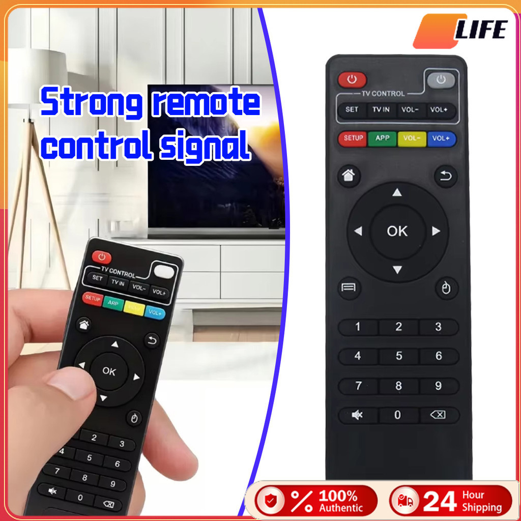 เก็บปลายทาง！รีโมทกล่องแอนอรอยด์mxqpro t95 รุ่นX96 MX9 M8 สมาร์ททีวี Android TV Box  Remote Control