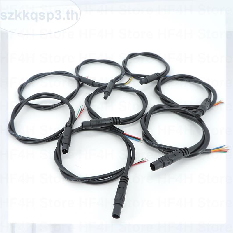DIY Extension Cable 4/5/6 pin core Jack Car DVR HD Monitor รถด้านหลัง/Back Up สายกล้องชายหญิงปลั๊กสายไฟ THK3