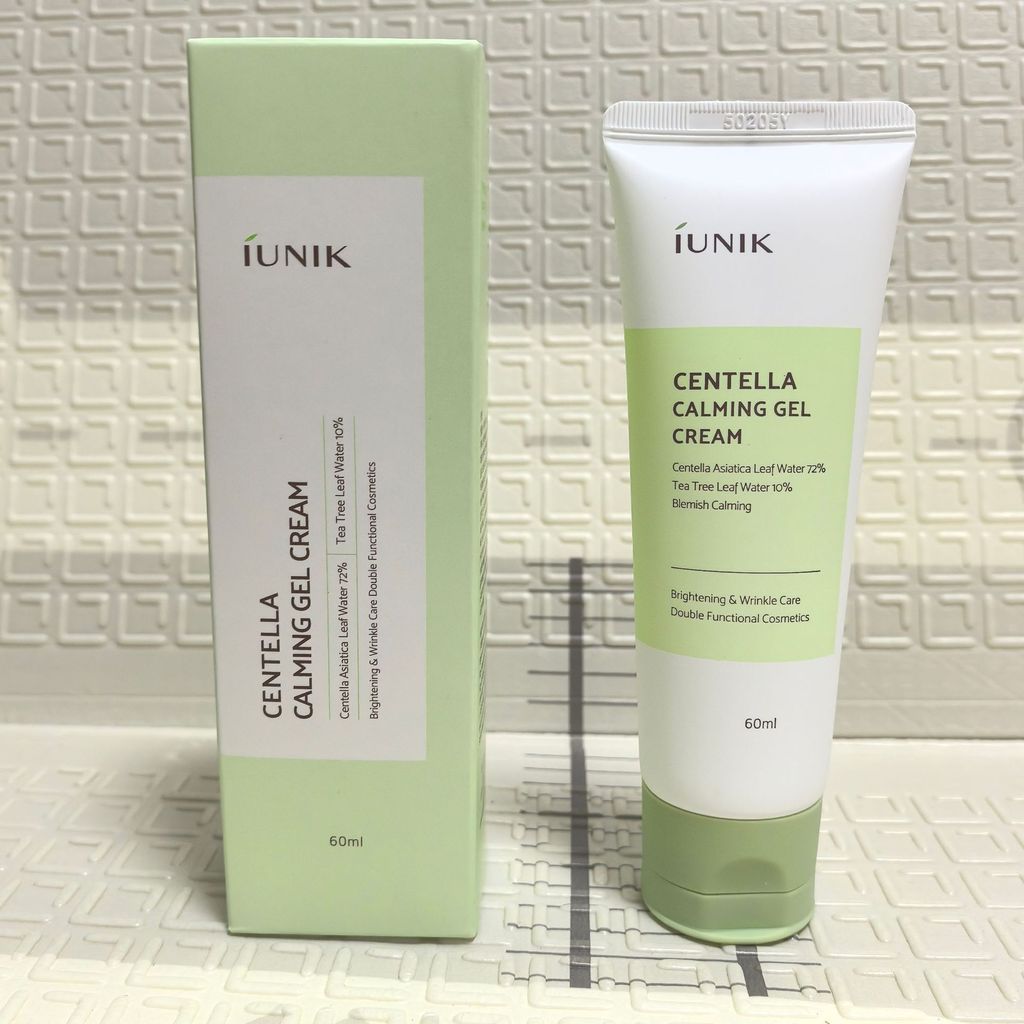 เกาหลี iuik unik Centella Asiatica Calming Gel Cream 60ml Soothing Moisturizing Locking Moisture Repairing SFLK