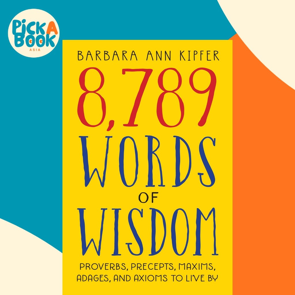 8, 789 Words of Wisdom by Barbara Ann Kipfer (US edition, paperback)