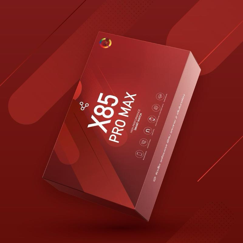 X85 PRO MAX ใหม่ล่าสุด 2025 หน้าจอ SUPER AMOLED แถมสาย ฟิล์ม เคส*