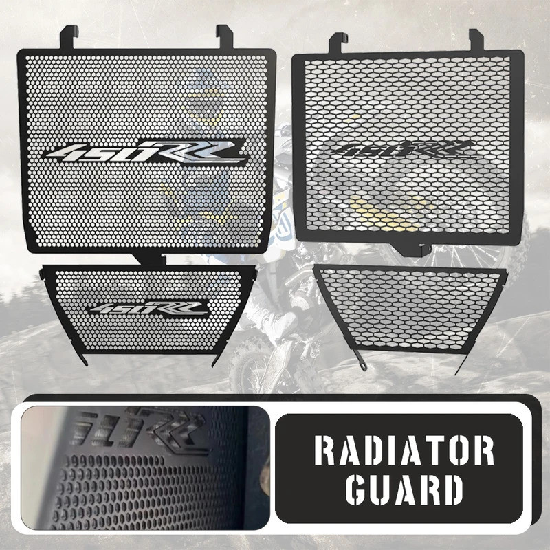 อุปกรณ์เสริมรถจักรยานยนต์สําหรับ KOVE 450RR 450 RR 2023 2024 2025 2026 450-RR CNC หม้อน้ํา Grille Gu