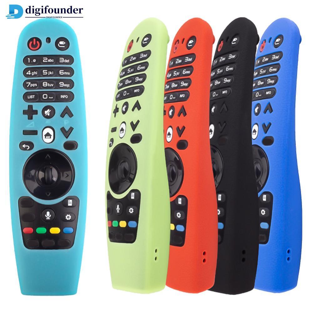 DIGIFOUNDER ฝาครอบทดแทนสําหรับ LG TV Stick AKB75855501 เคสซิลิโคนรีโมทคอนโทรลกันกระแทก B3G4