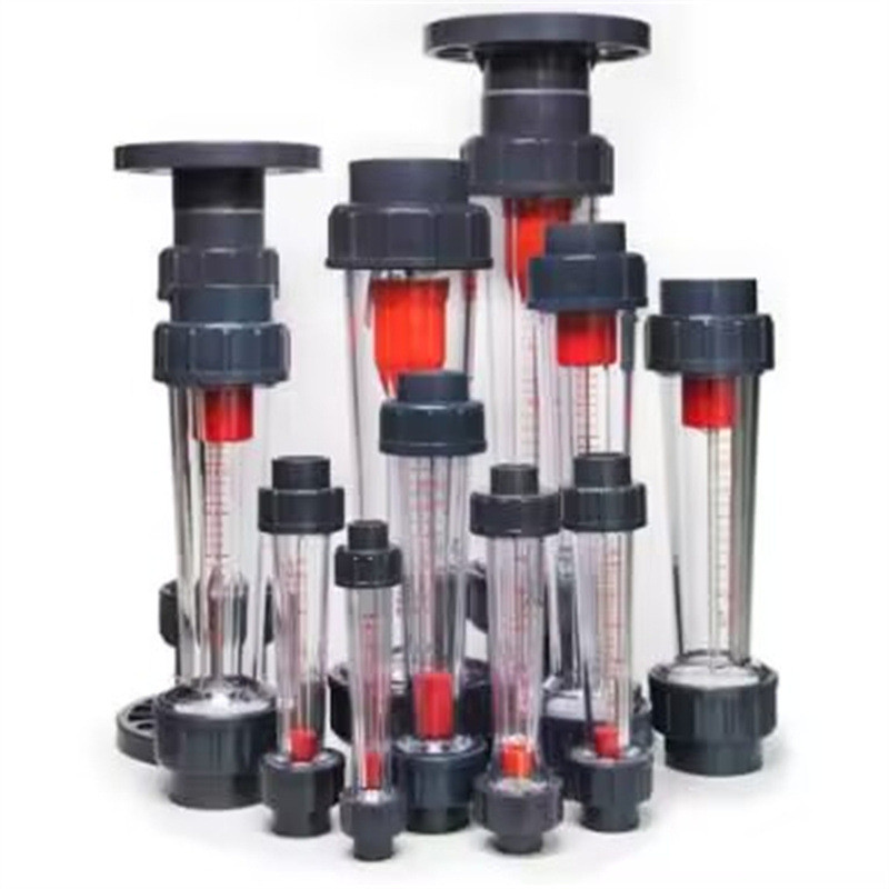 LZT-50S06L หลอดพลาสติกลอย Flow Meter Flow Range 0.6-6m3/h ประเภทหลอดยาวโดยไม่ต้องท่องเที่ยว Rod