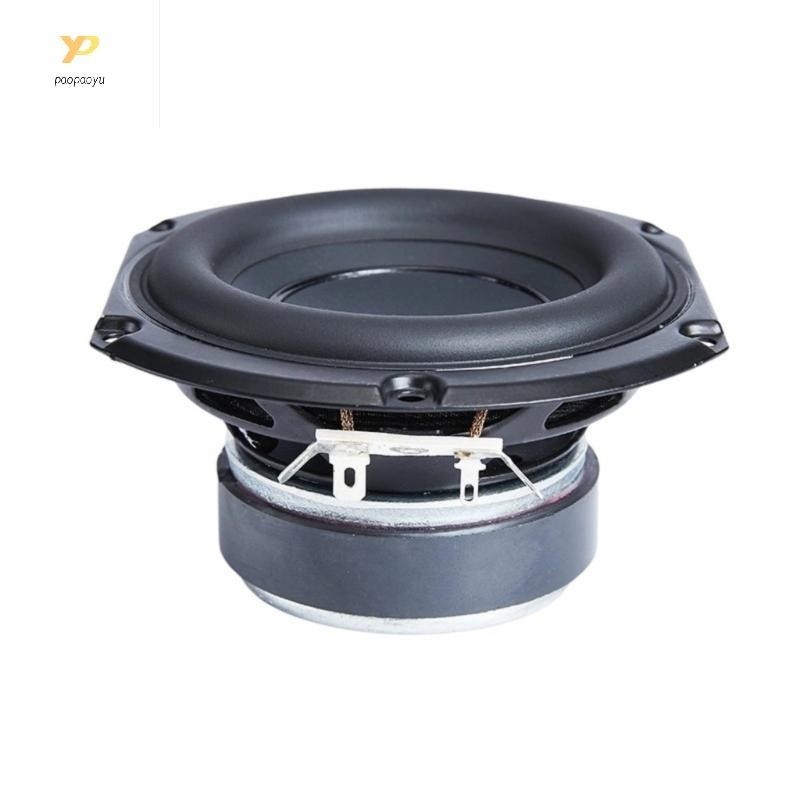 PPY 98mm 4 Inch Portable Magnetic Speaker 4Ohm 30W Woofer Subwoofer Speaker Modification