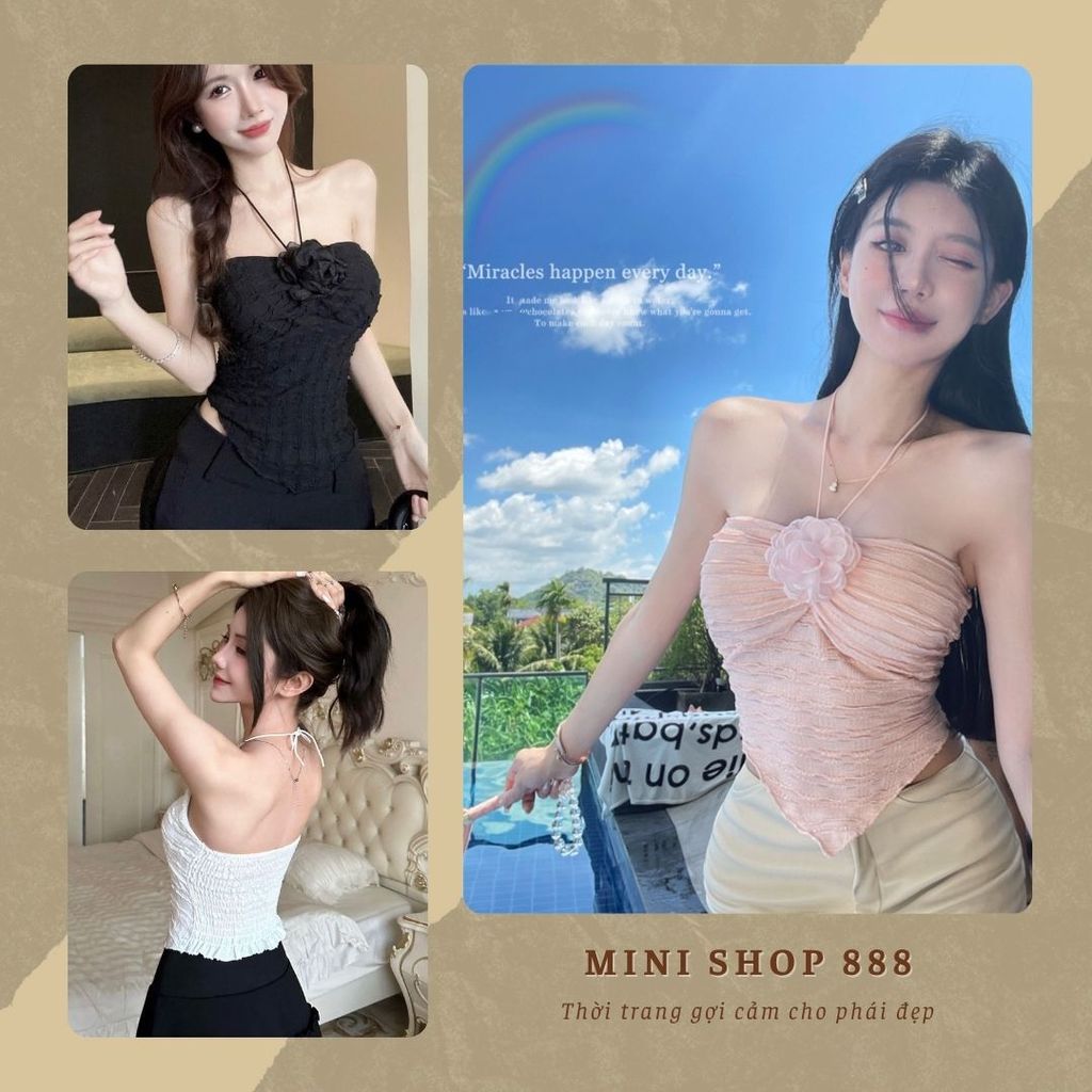 Mini shop 888 Mini shop 888 ชุดชั้นในสตรีนูน Camellia Brassiere เอวยางยืด, อกเบาะเทรนด์ใหม่ 008