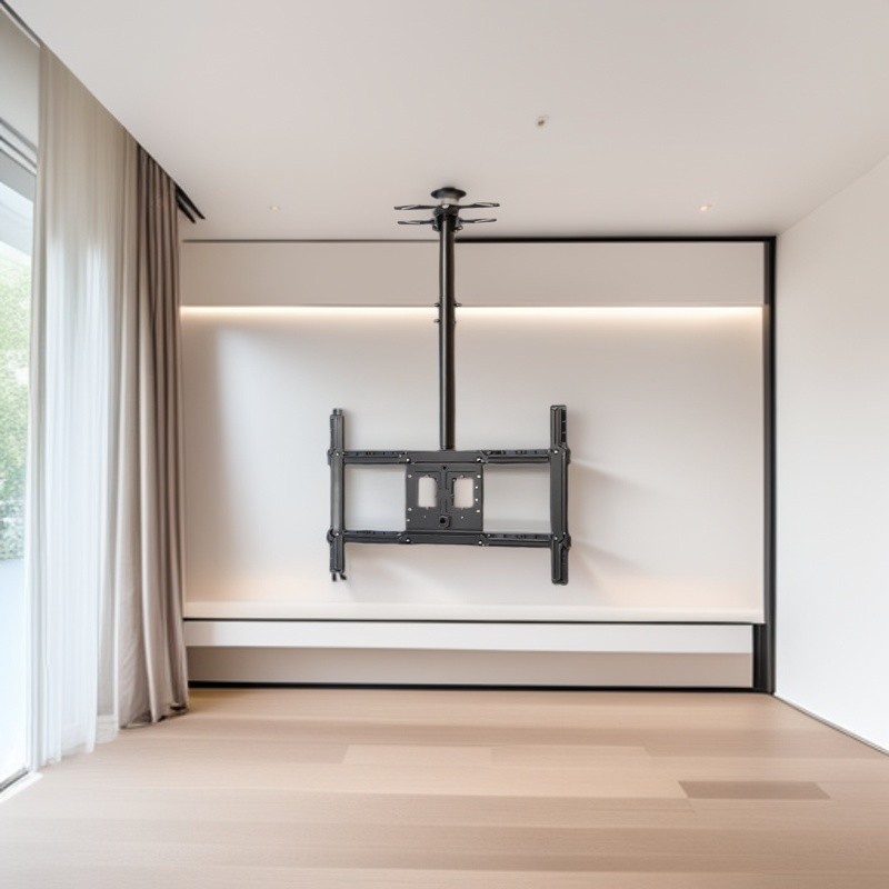 T70-15 LCD TV Hanger 32-70 นิ้ว TV Hanger 1.5m Retractable หมุน