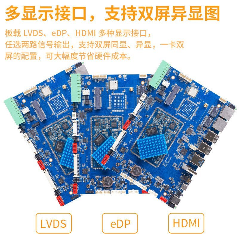 Bright Diamond RK3399 เมนบอร์ด IoT Gateway โฆษณาเครื่องหยอดเหรียญเมนบอร์ดพัฒนา